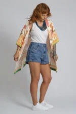 Kimono Estampado Off White - Imagem 5