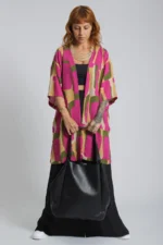 Kimono Estampado Rosa