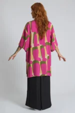 Kimono Estampado Rosa - Imagem 2