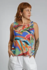 Regata Estampada Araras - Imagem 2