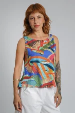 Regata Estampada Araras