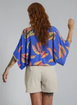 Blusa Cropped Estampada Bananas - Imagem 5