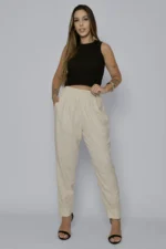 Calça Jogger com Elástico na Cintura - Imagem 2