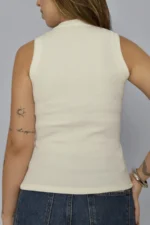 Regata Ribana Off White - Imagem 5